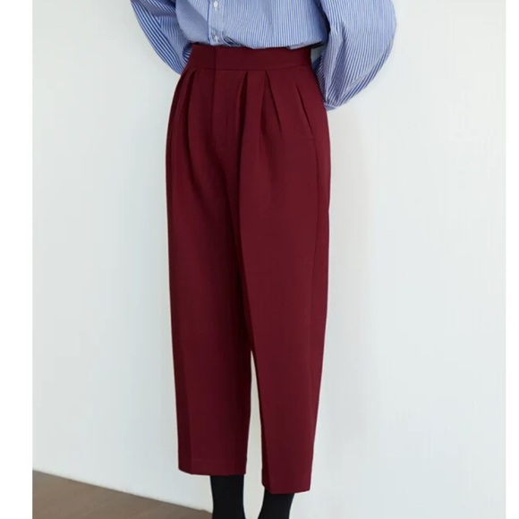 ItoshIroshI cropped dress pants - Picture 1 of 2